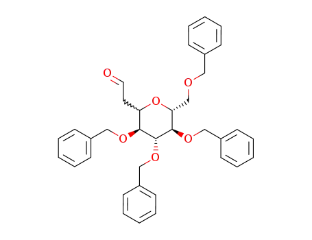 (2,3,4,6-tetra-O-benzyl-α,β-D-glucopyranosyl)-ethanal