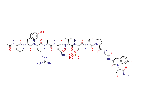 C<sub>60</sub>H<sub>92</sub>N<sub>17</sub>O<sub>22</sub>P