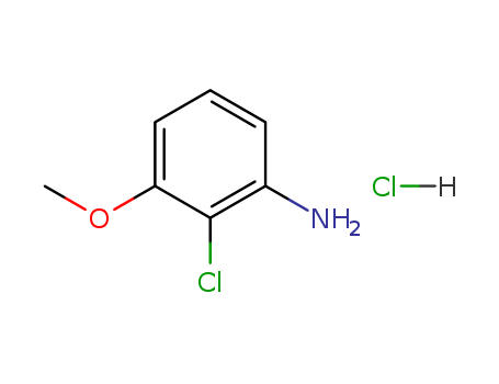 Benzenamine,2-chloro-3-methoxy-, hydrochloride (1:1)