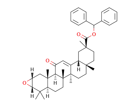 diphenylmethyl 2α,3α-oxo-11-oxo-18β-olean-12-en-29-oate