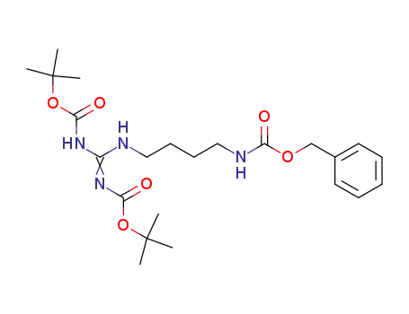 N-4-benzyloxycarbonylaminobutyl-N,N'-di-tert-butoxycarbonylguanidine