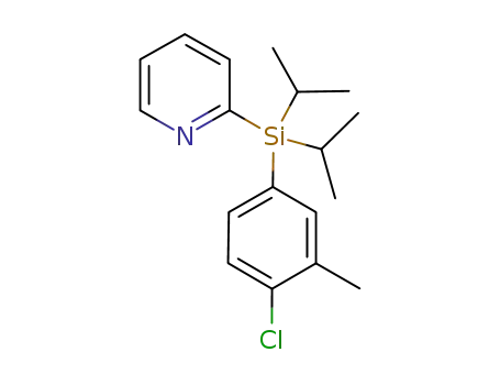 Molecular Structure of 1232693-07-0 (C<sub>18</sub>H<sub>24</sub>ClNSi)