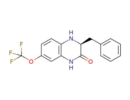3-benzyl-7-trifluoromethoxy-3,4-dihydro-1H-quinoxalin-2-one