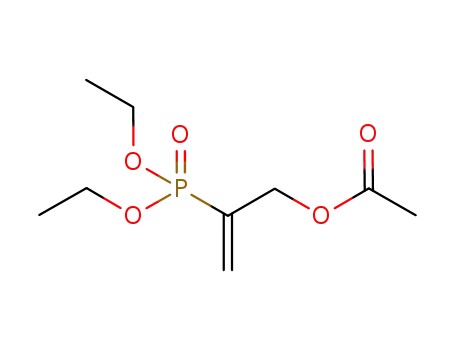 Molecular Structure of 1235976-42-7 (diethyl (α-acetoxymethyl)vinylphosphonate)