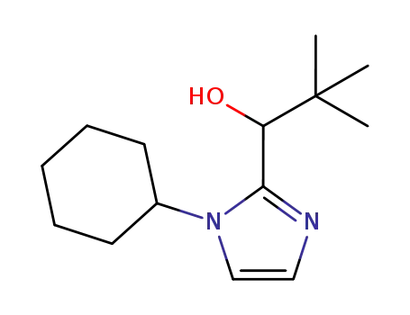 1-(1-cyclohexyl-1H-imidazol-2-yl)-2,2-dimethylpropan-1-ol