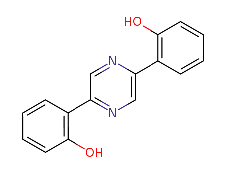 Molecular Structure of 5725-80-4 (Phenol, 2,2'-(2,5-pyrazinediyl)bis-)