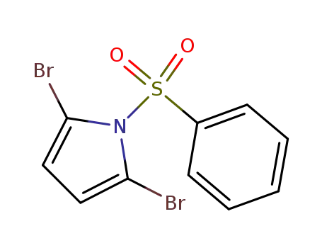 N-benzenesulfonyl-2,5-dibromopyrrole