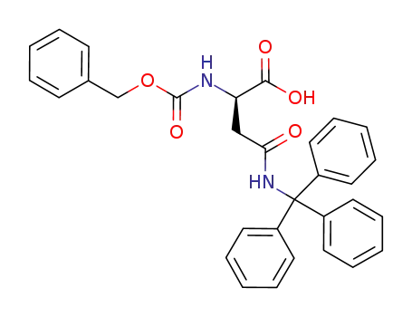 D-Asparagine,N2-[(phenylmethoxy)carbonyl]-N-(triphenylmethyl)-