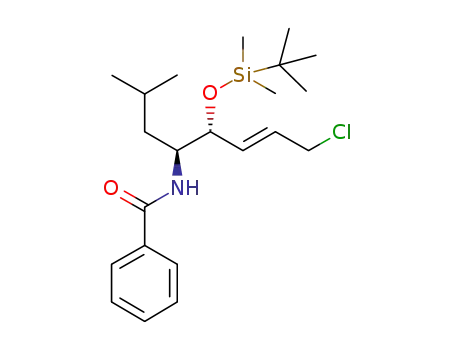 N-((4S,5R,E)-5-(tert-butyldimethylsilyloxy)-8-chloro-2-methyloct-6-en-4-yl)benzamide