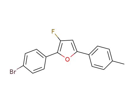 2-(4-bromophenyl)-3-fluoro-5-(4-methylphenyl)furan