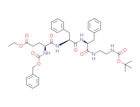 Z-Glu(OEt)PhePhe-NH-C<sub>2</sub>H<sub>4</sub>-NH-Boc