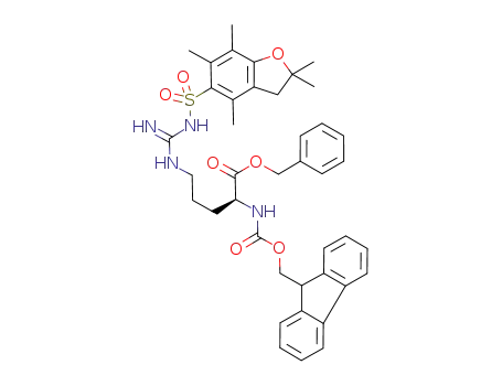 Nα-Fmoc-N(G)-(2,2,4,6,7-pentamethyldihydrobenzofuran-5-sulfonyl)-L-arginine benzyl ester