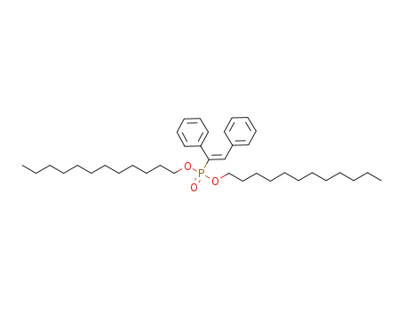 didodecyl [(E)-1,2-diphenylvinyl]phosphonate