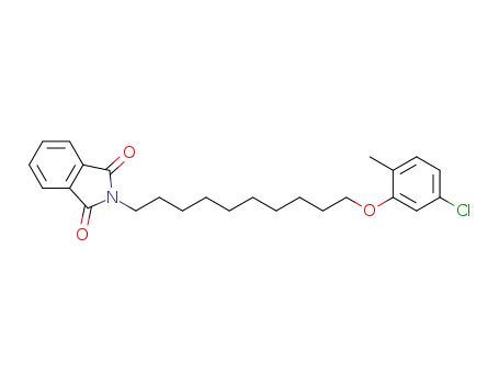 2-[10-(5-chloro-2-methylphenoxy)decyl]-1H-isoindole-1,3(2H)-dione