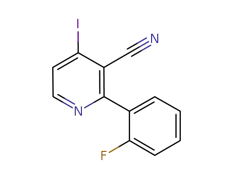 2-(2-fluorophenyl)-4-iodonicotinonitrile
