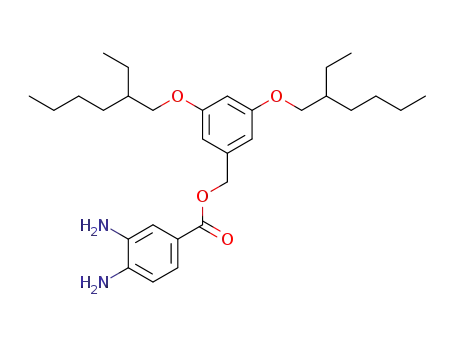 3,5-bis(2'-ethylhexyloxy)benzyl 3,4-diaminobenzoate