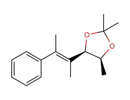 (4S,5R)-2,2,4-trimethyl-5-[(E)-1-methyl-2-phenylpropenyl]-1,3-dioxolane