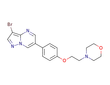 C<sub>18</sub>H<sub>19</sub>BrN<sub>4</sub>O<sub>2</sub>