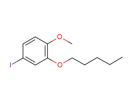 4-IODO-1-METHOXY-2-(PENTYLOXY)BENZENECAS