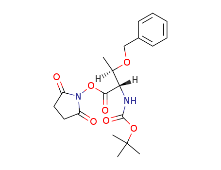 (2,5-dioxopyrrolidin-1-yl) 3-phenylmethoxy-2-(tert-butoxycarbonylamino)butanoate cas  32886-43-4