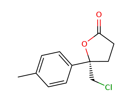 5-(chloromethyl)-5-(4-methylphenyl)dihydrofuran-2(3H)-one