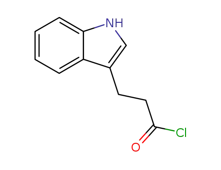 1H-Indole-3-propanoyl chloride