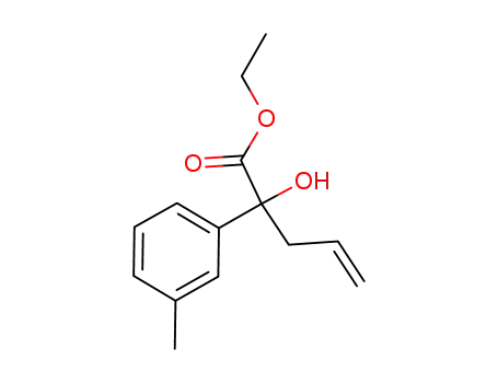 ethyl 2-hydroxy-2-m-tolylpent-4-enoate