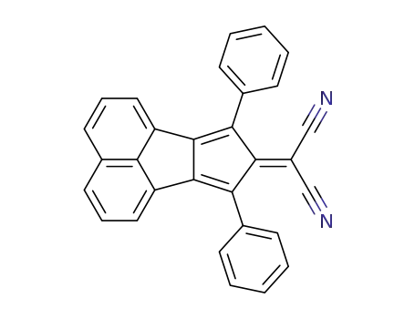 2-(7,9-diphenyl-8H-cyclopenta[a]acenaphthylen-8-ylidene)malononitrile