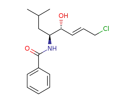 N-((4S,5R,E)-8-chloro-5-hydroxy-2-methyloct-6-en-4-yl)benzamide