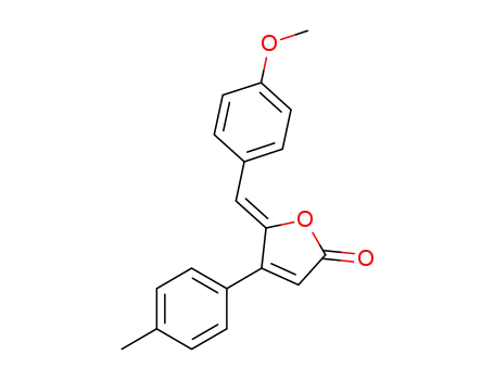 5-(Z)-(4-methoxybenzylidene)-4-p-tolyl-5H-furan-2-one