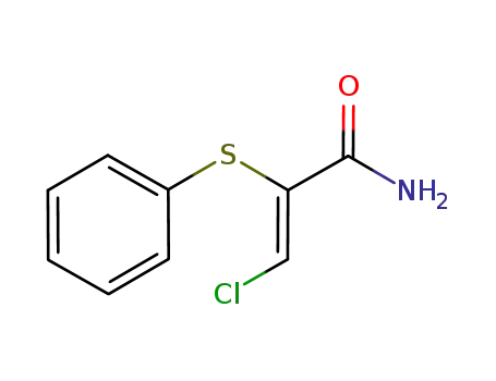 Z-3-chloro-2-(phenylthio)propenamide