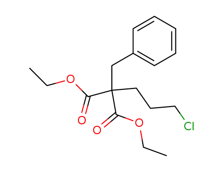diethyl 2-benzyl-2-(3-chloropropyl)malonate