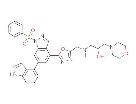 C<sub>31</sub>H<sub>31</sub>N<sub>7</sub>O<sub>5</sub>S