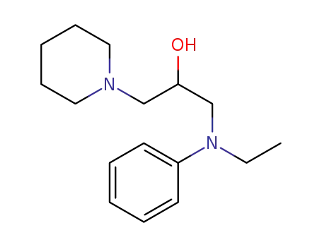 3-(N-ethyl-N-phenylamino)-1-(piperidin-1-yl)propan-2-ol