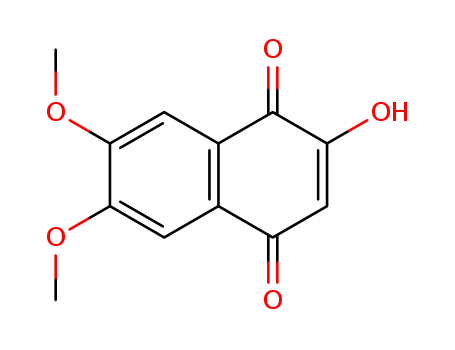 1,4-Naphthalenedione,2-hydroxy-6,7-dimethoxy- cas  17173-25-0