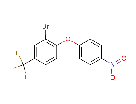 Benzene, 2-bromo-1-(4-nitrophenoxy)-4-(trifluoromethyl)-
