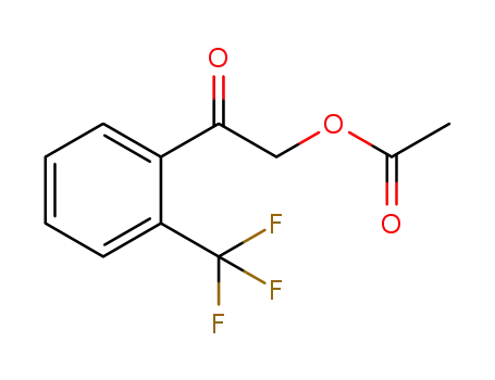 α-acetoxy-o-(trifluoromethyl)acetophenone
