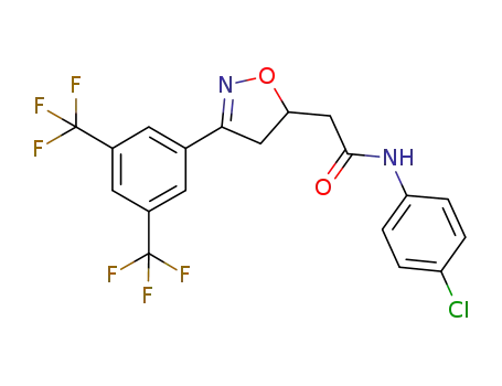 C<sub>19</sub>H<sub>13</sub>ClF<sub>6</sub>N<sub>2</sub>O<sub>2</sub>
