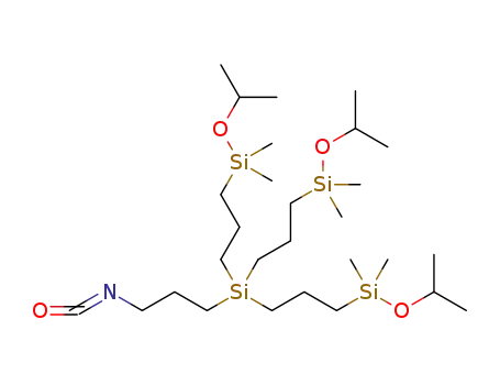 3-isocyanatopropyltris[3-(dimethylisopropoxysilyl)propyl]silane