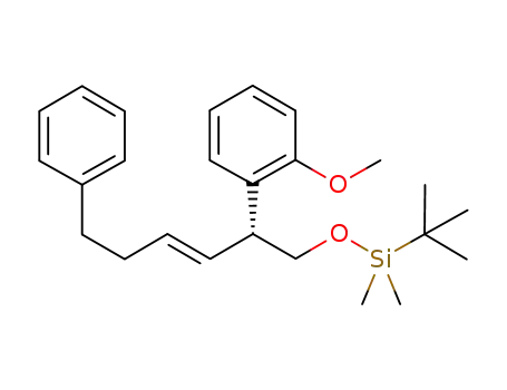 (R,E)-1-[(tert-butyldimethylsilyl)oxy]-2-(2-methoxyphenyl)-6-phenyl-3-hexene