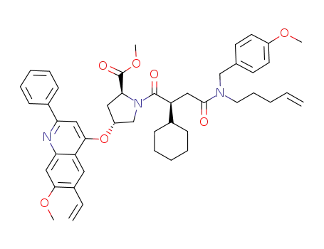 C<sub>47</sub>H<sub>55</sub>N<sub>3</sub>O<sub>7</sub>