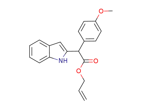 allyl 2-(1H-indol-2-yl)-2-(4-methoxyphenyl)acetate