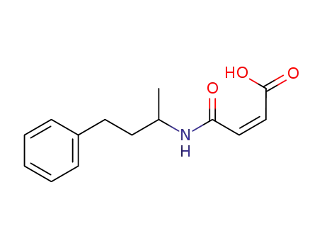 Molecular Structure of 959908-92-0 ((Z)-3-(4-phenylbutan-2-ylcarbamoyl)acrylic acid)