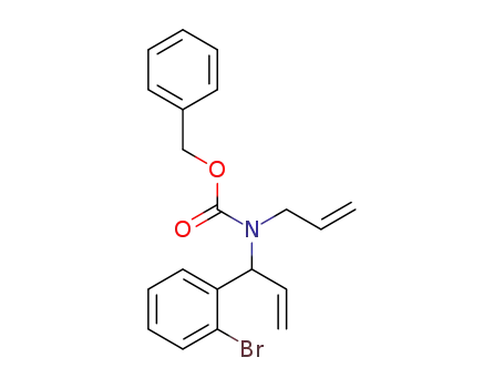 allyl-[1-(2-bromophenyl)allyl]carbamic acid benzyl ester