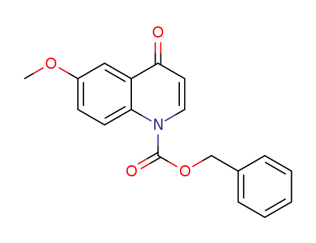 1-benzyloxycarbonyl-6-methoxy-4-quinolone