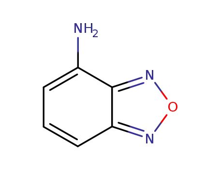 Molecular Structure of 767-63-5 (2,1,3-Benzoxadiazol-4-amine)