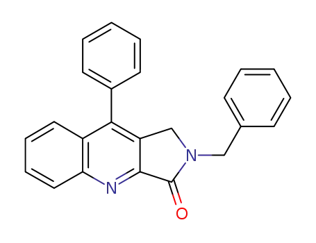 2-Benzyl-9-phenyl-1,2-dihydro-pyrrolo[3,4-b]quinolin-3-one