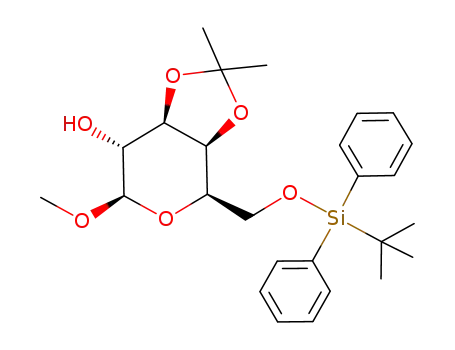 methyl 6-O-(tert-butyldiphenylsilyl)-3,4-O-isopropylidene-β-D-galactopyranoside