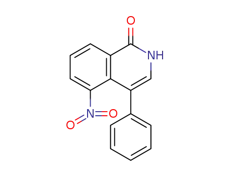 Molecular Structure of 1269762-04-0 (5-nitro-4-phenylisoquinolin-1-one)