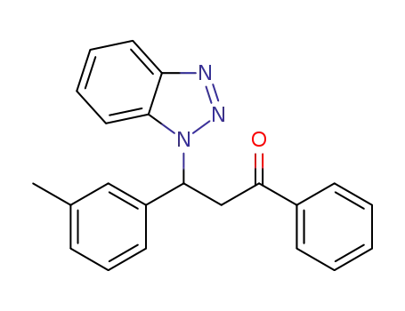 3-1H-benzotriazolyl-3-(3-methylphenyl)-1-phenylpropanone